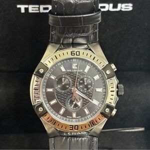 Ted Lapidus Swiss Made Chronograph Men’s Watch w/ Box